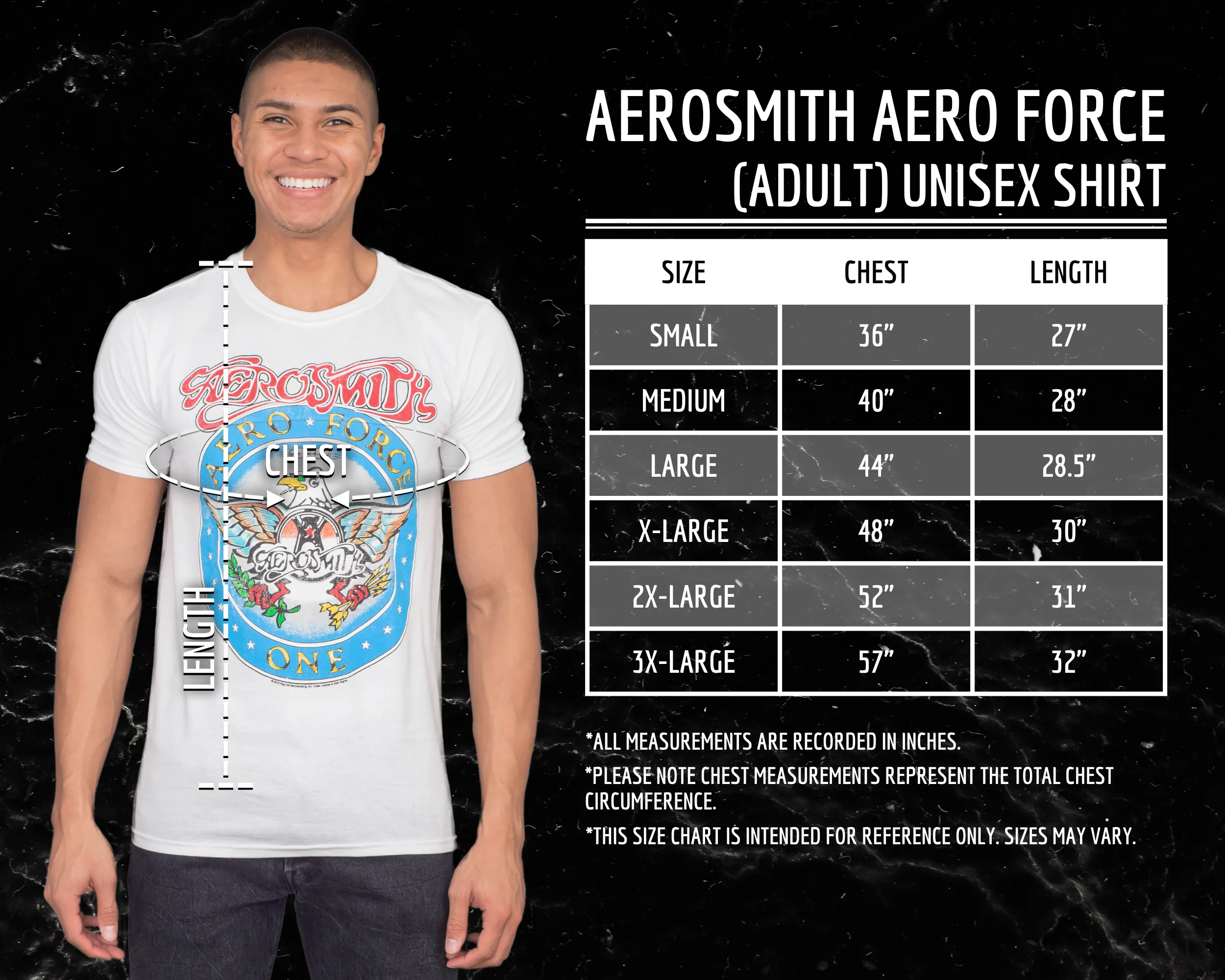 Wayne's World Aerosmith Aero Force Short Sleeve T-shirt Tee - Image 10