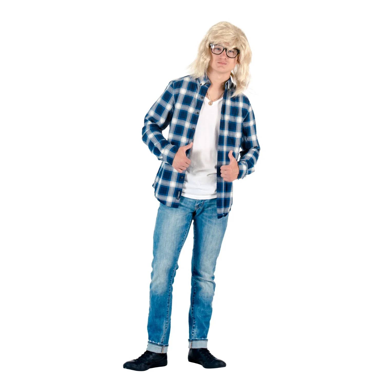 Wayne's World Garth and Wayne Costume Set - Image 4