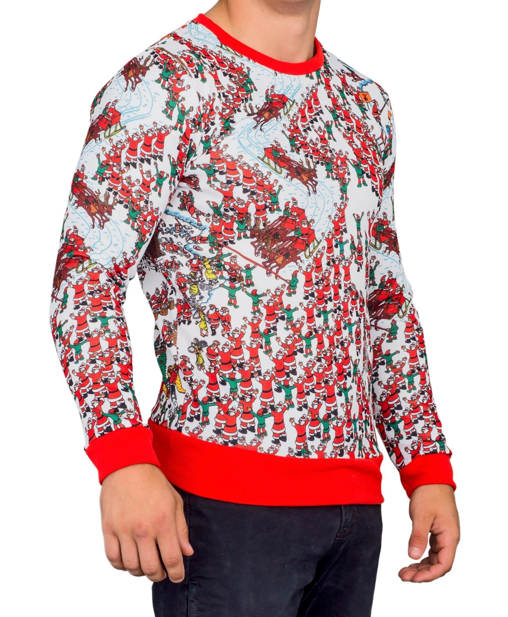 Where is Waldo Santa Sleds Long Sleeve Sweater - Image 2