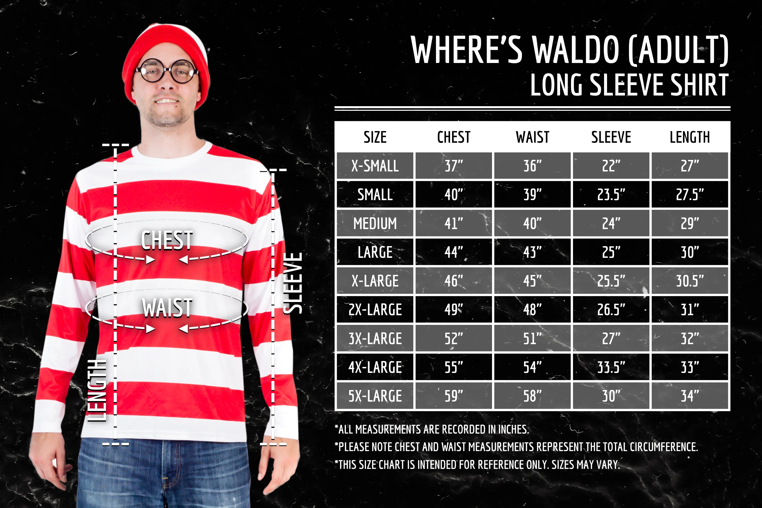 Where's Waldo DELUXE Adult Costume Set - Image 10