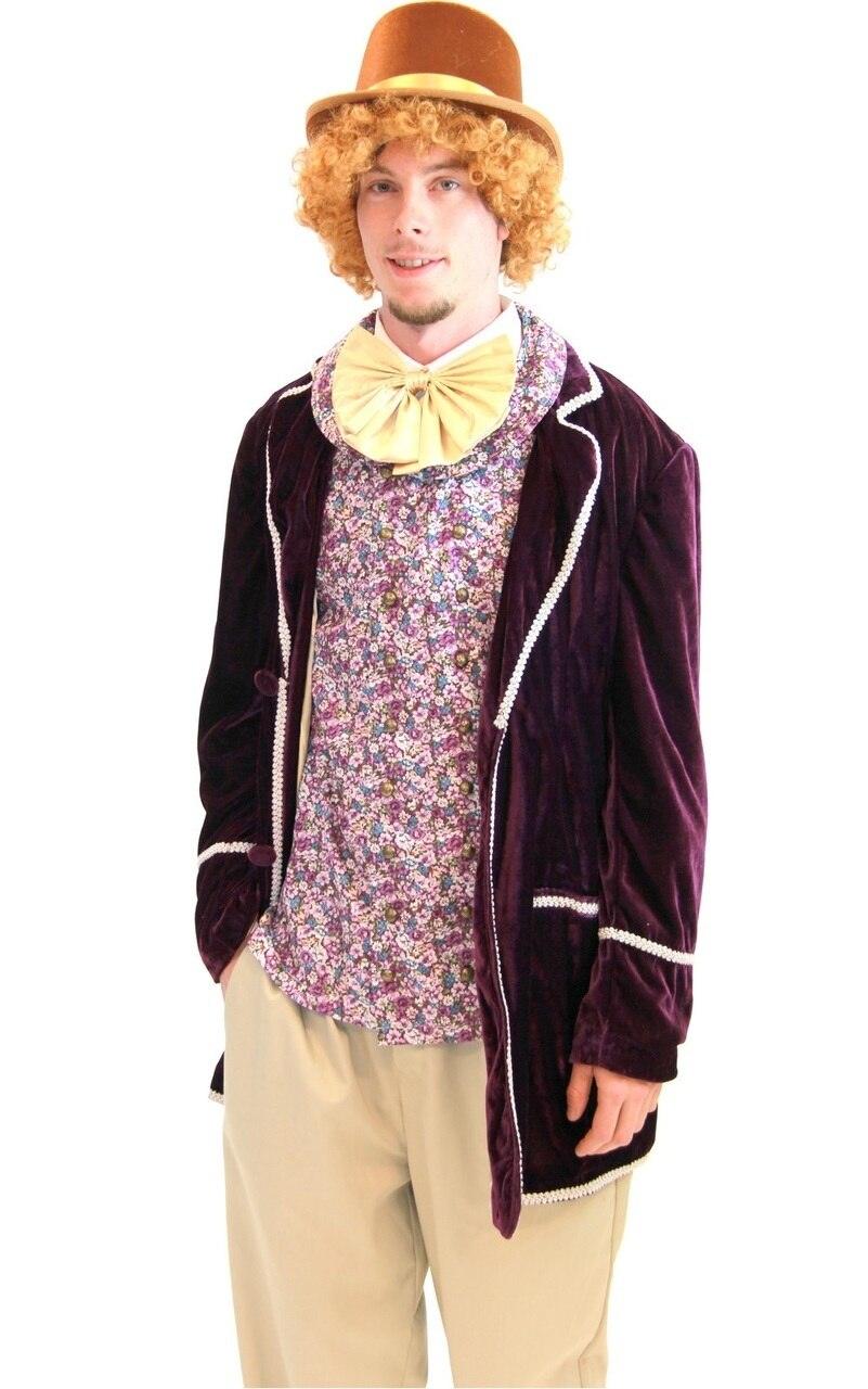 Willy Wonka Candy Suit Costume - Image 2