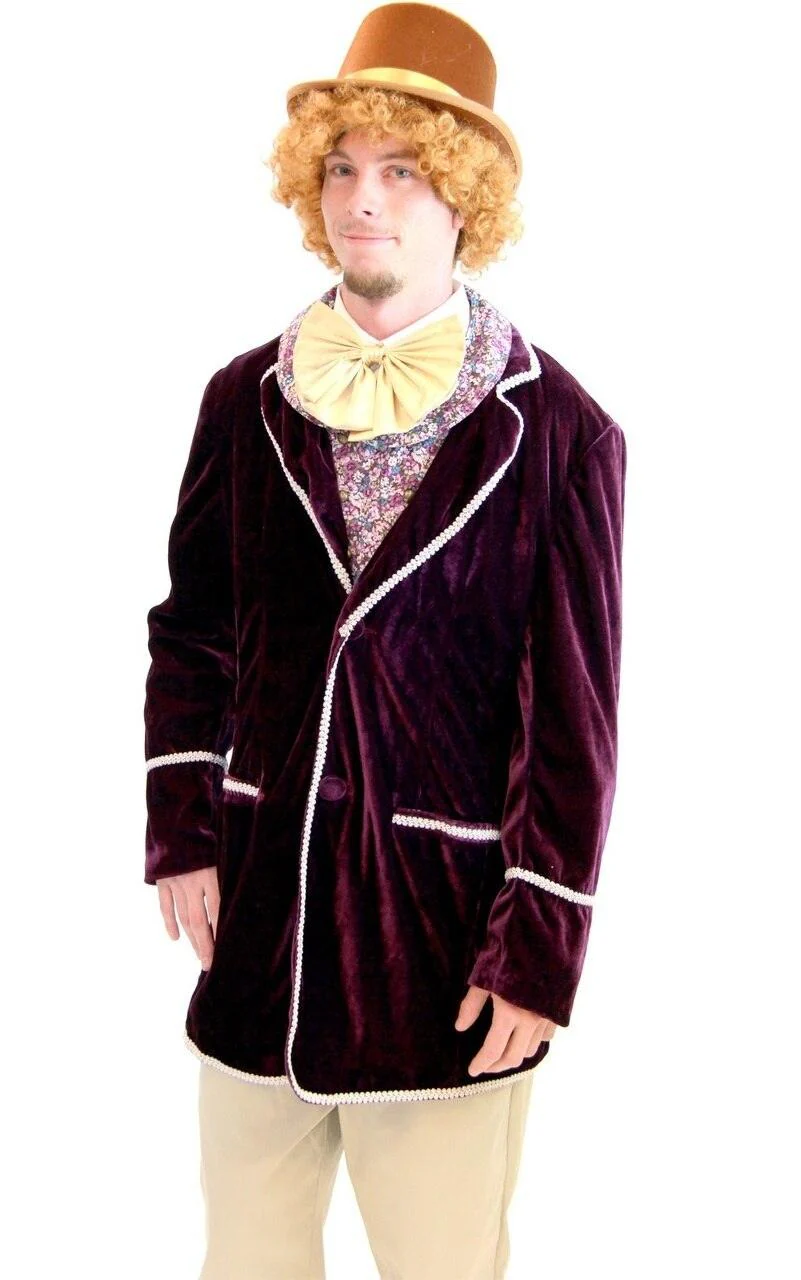 Willy Wonka Candy Suit Costume - Image 3
