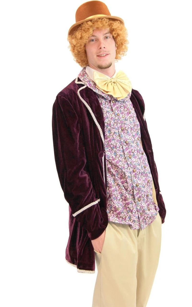 Willy Wonka Candy Suit Costume - Image 4