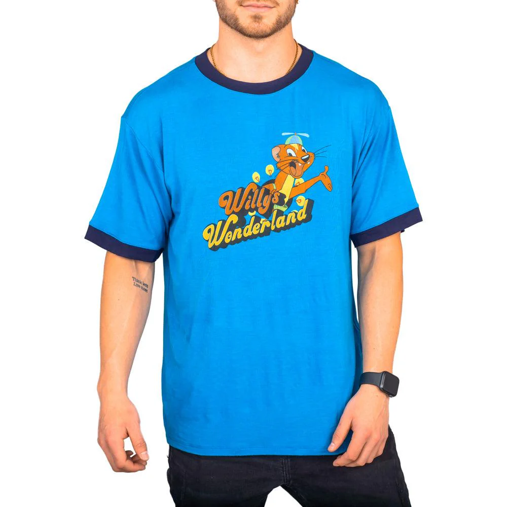 Willy's Wonderland The Janitor Blue T-shirt - Image 2