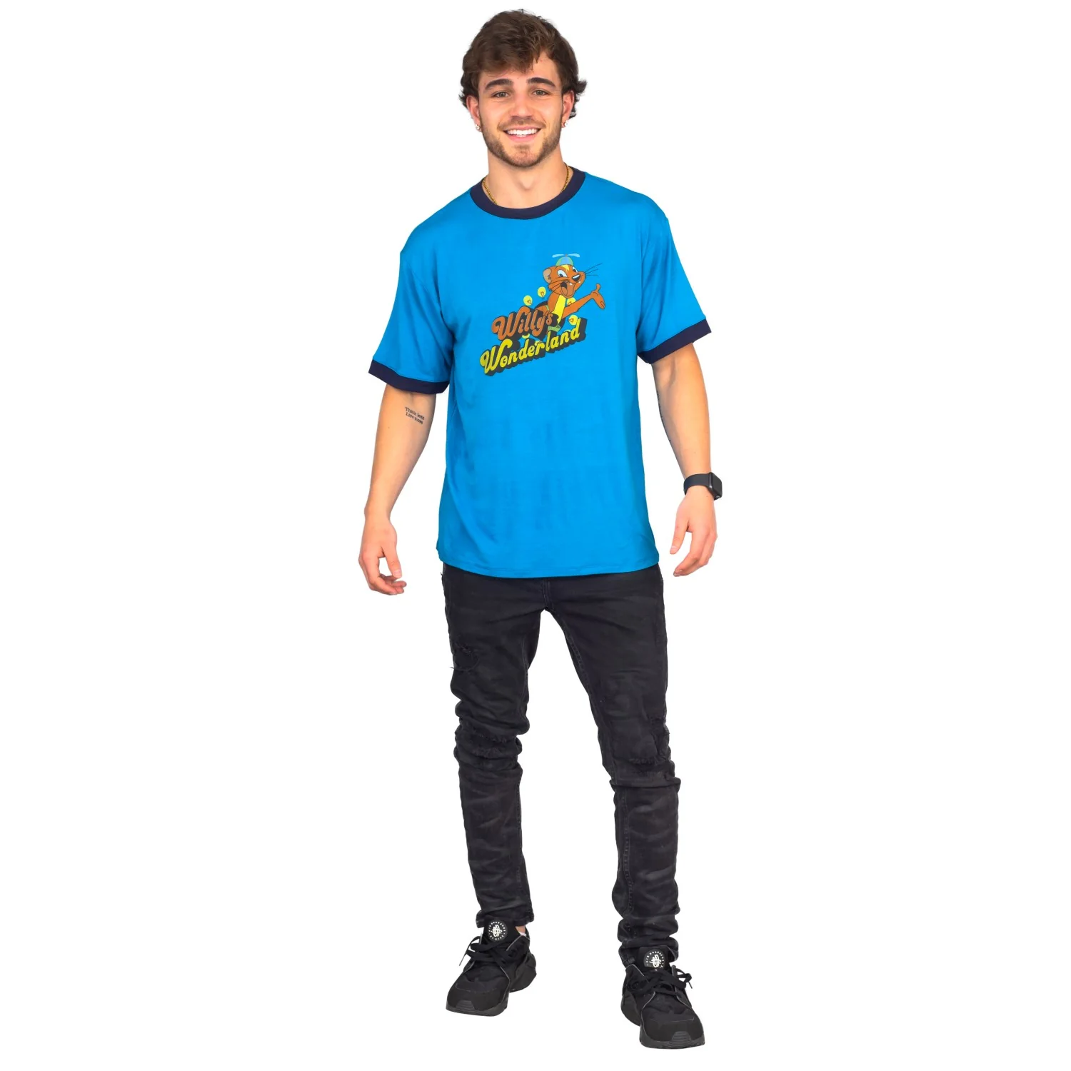 Willy's Wonderland The Janitor Blue T-shirt - Image 4