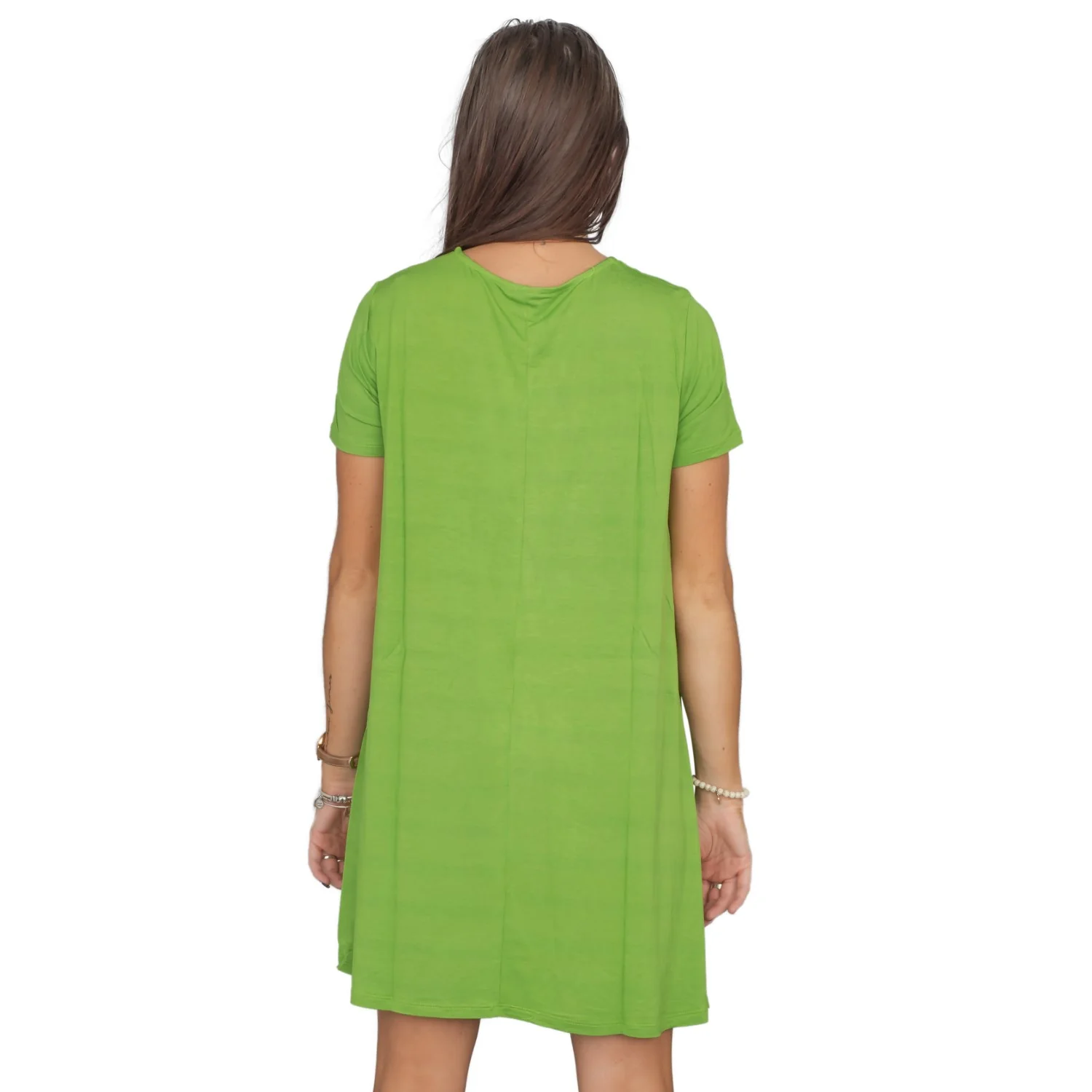 Women's TV Show Burger Cartoon Series Green Halloween Cosplay Costume Dress - Image 4