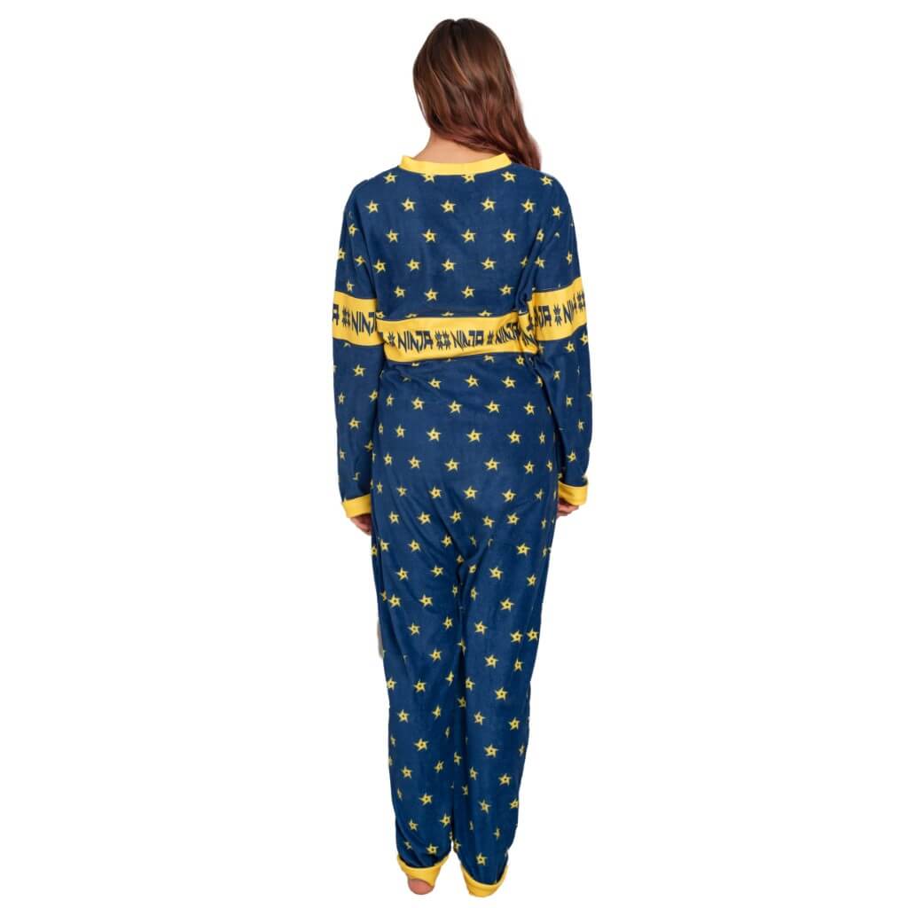Women's Fortnite Ninja Shurikens Christmas Pattern Jumpsuit - Image 2