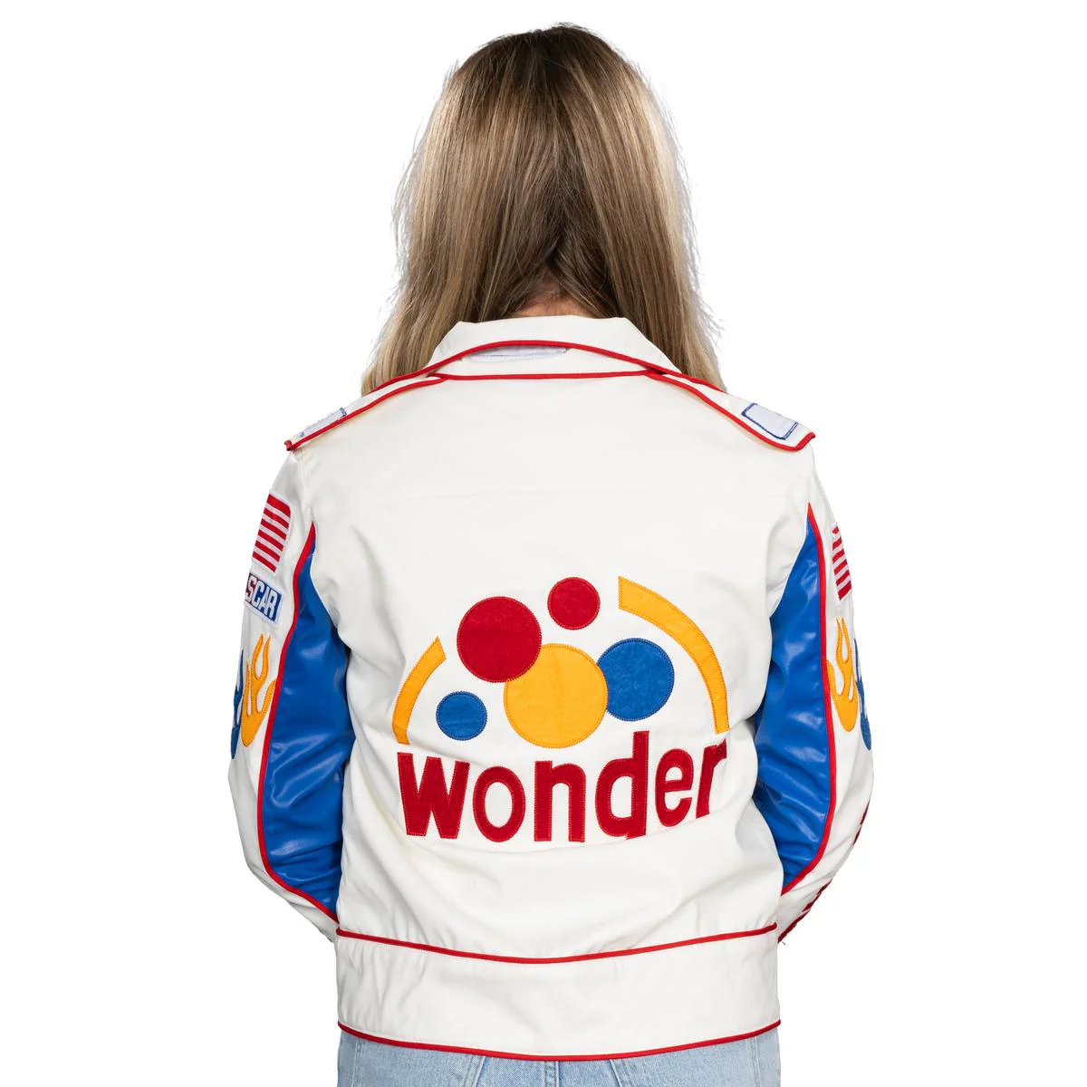 Wonder Bread Talladega Replica Stock Car Racing Movie Halloween Cosplay Costume Jacket - Image 3