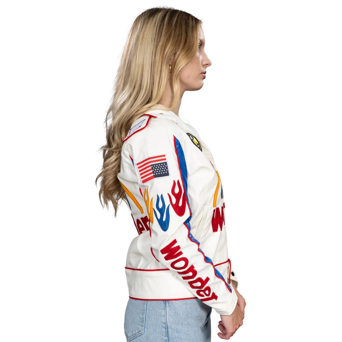 Wonder Bread Talladega Replica Stock Car Racing Movie Halloween Cosplay Costume Jacket - Image 4