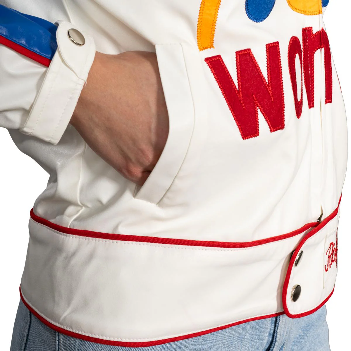 Wonder Bread Talladega Replica Stock Car Racing Movie Halloween Cosplay Costume Jacket - Image 6