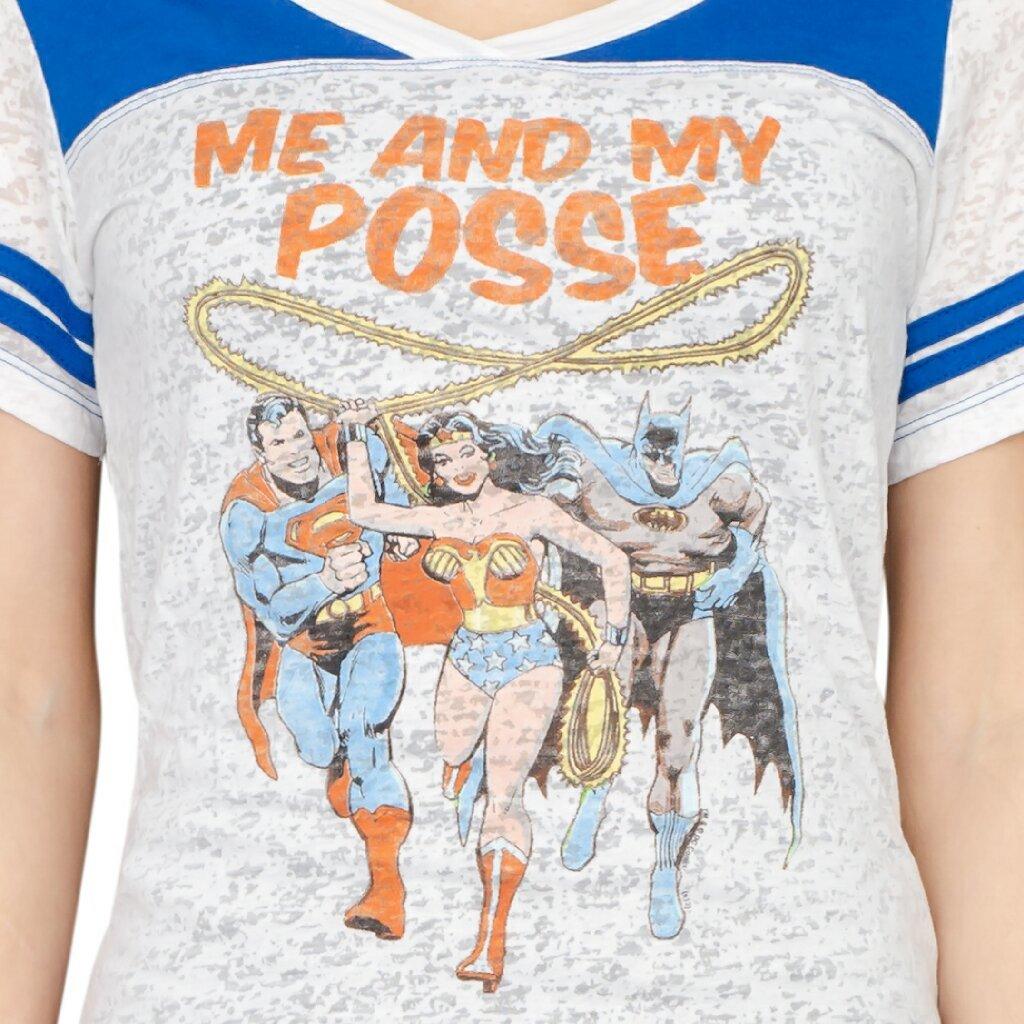 Wonder Woman Me and My Posse Juniors T-shirt - Image 4