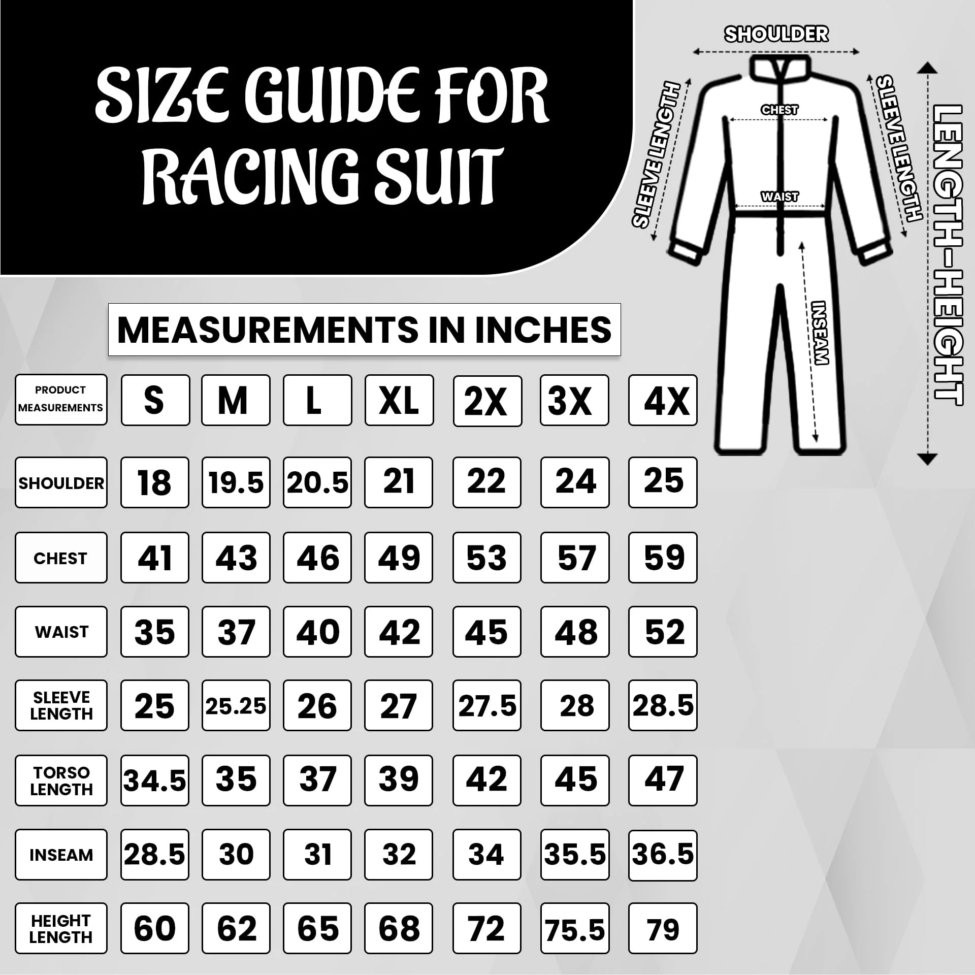 WonderBread Jumpsuit: Ricky Bobby Race Driver Costume Mashup (No Embroidery) for Adult Halloween Cosplay - Image 9