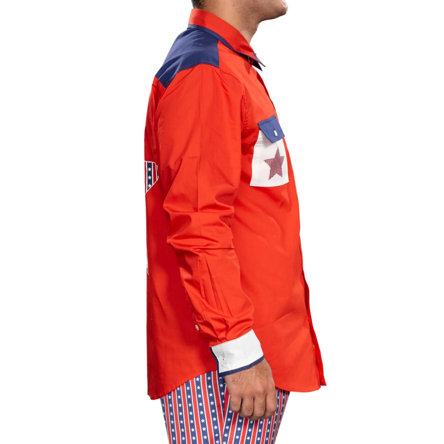 Woody Roy Character 1990s Bowling Movie Halloween Cosplay Costume Shirt - Image 2