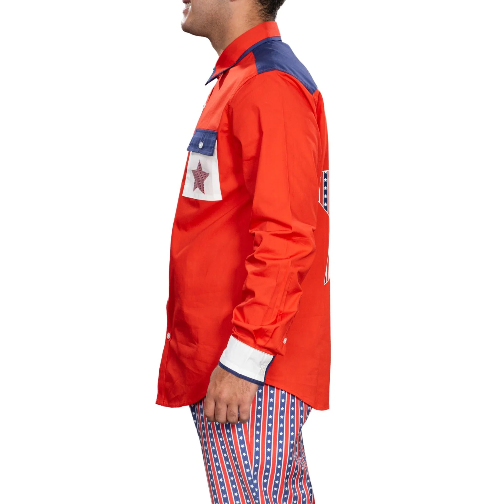 Woody Roy Character 1990s Bowling Movie Halloween Cosplay Costume Shirt - Image 4