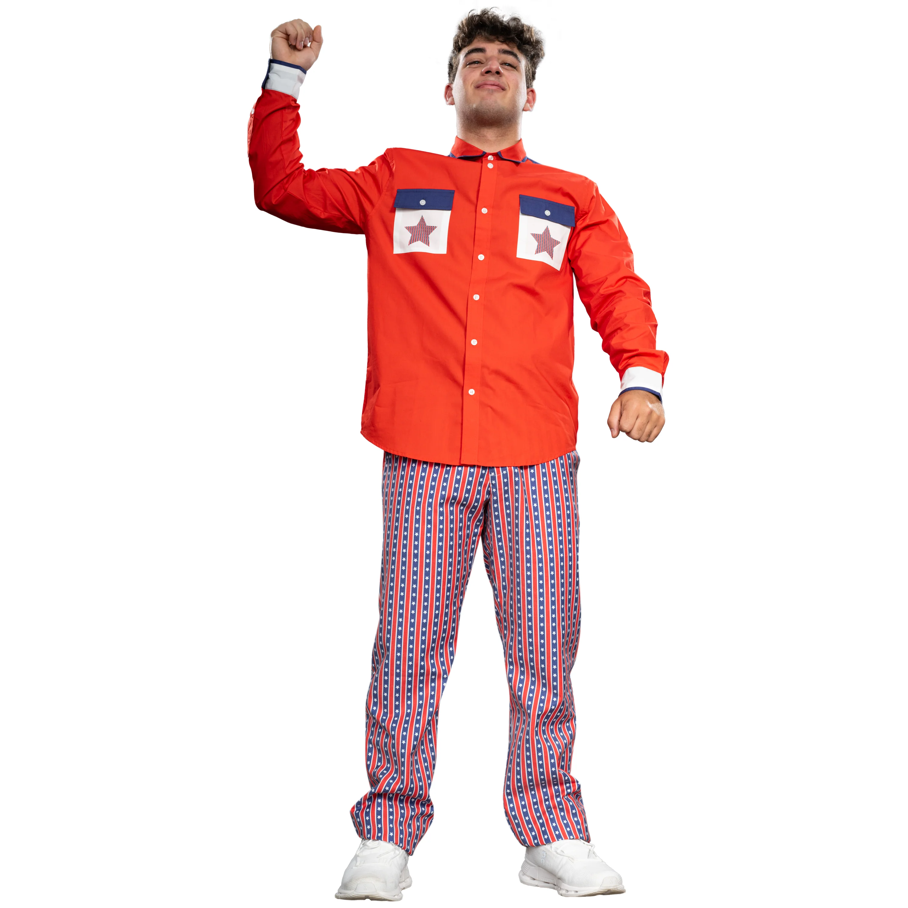 Woody Roy Character 1990s Bowling Movie Halloween Cosplay Costume Shirt - Image 8