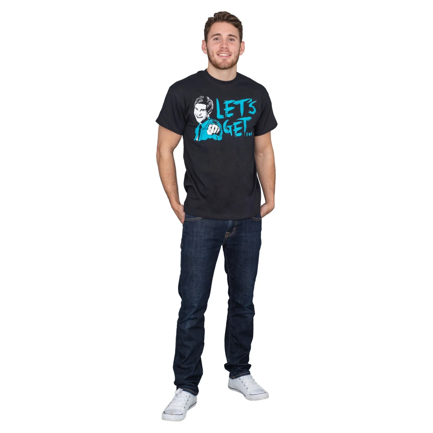 Workaholics TV Series Adult Unisex "Let's Get Weird" T-Shirt