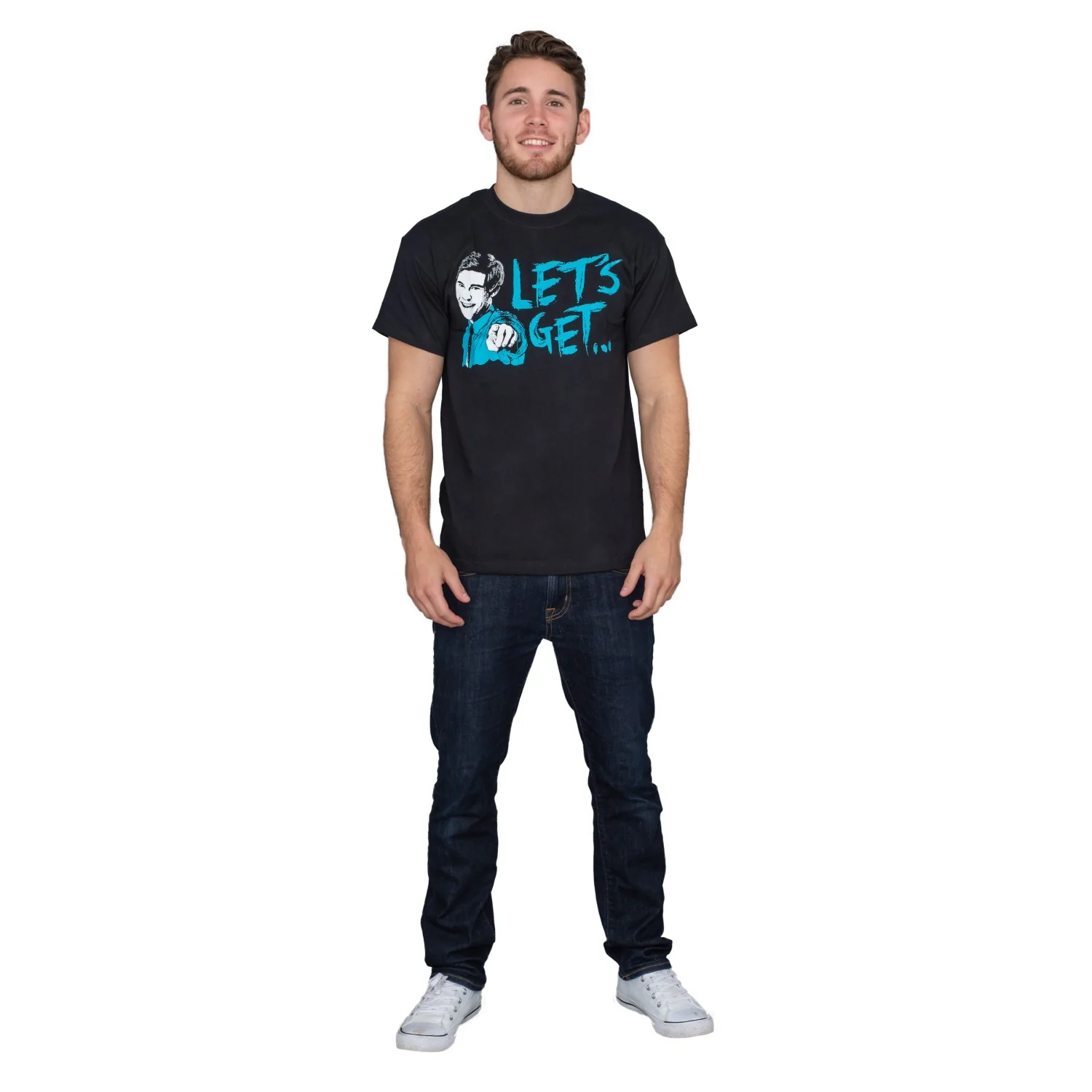 Workaholics TV Series Adult Unisex "Let's Get Weird" T-Shirt - Image 2