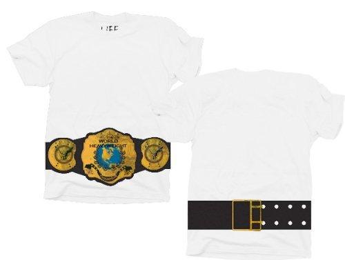 World Heavyweight Champion Belt on Waist T-shirt - Image 2