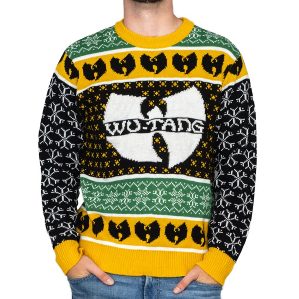 Wu-Tang Clan Killer Bee Logo Ugly Christmas Sweater - Image 3