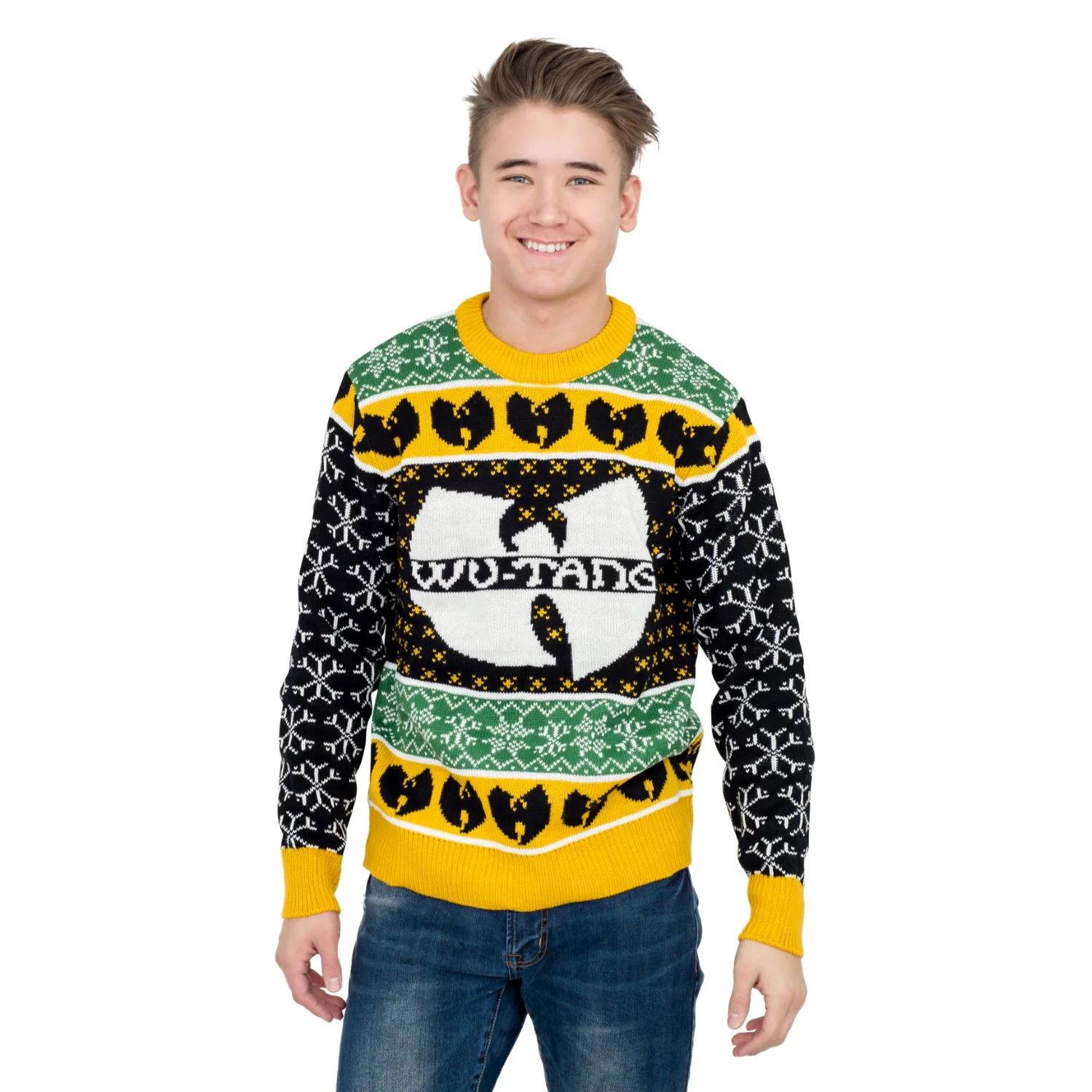 Wu-Tang Clan Killer Bee Logo Ugly Christmas Sweater - Image 4