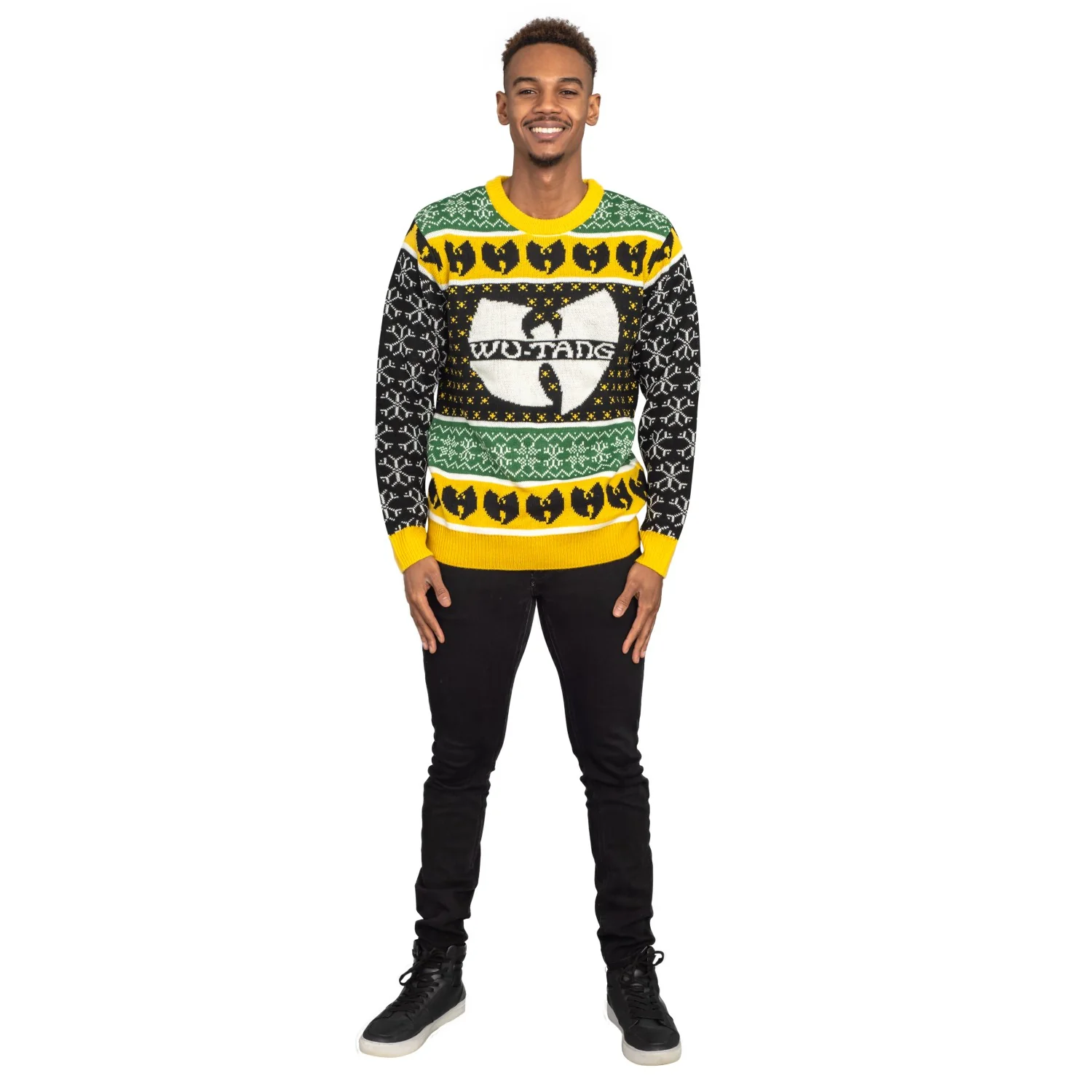 Wu-Tang Clan Killer Bee Logo Ugly Christmas Sweater - Image 5