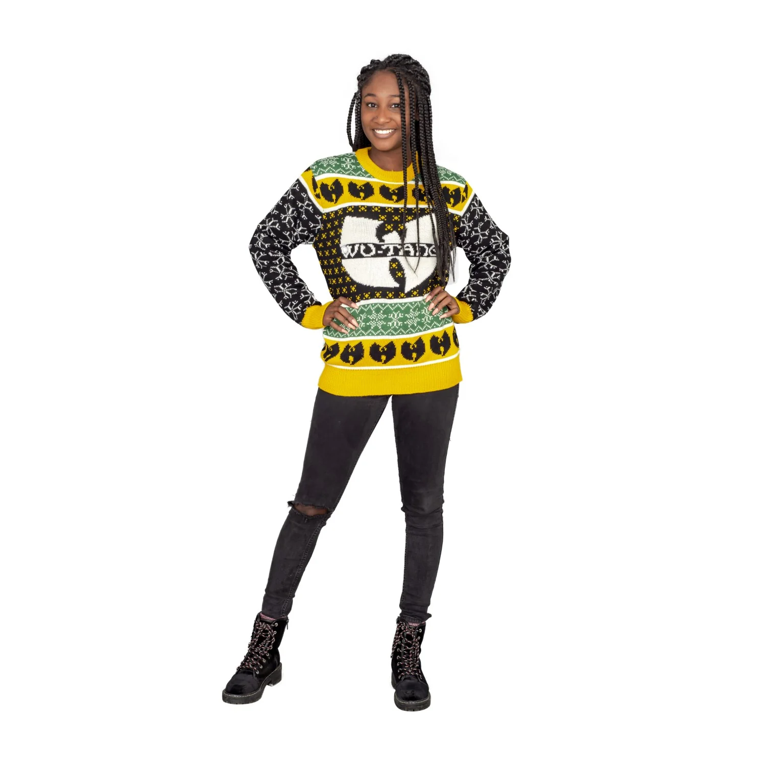 Wu-Tang Clan Killer Bee Logo Ugly Christmas Sweater - Image 8