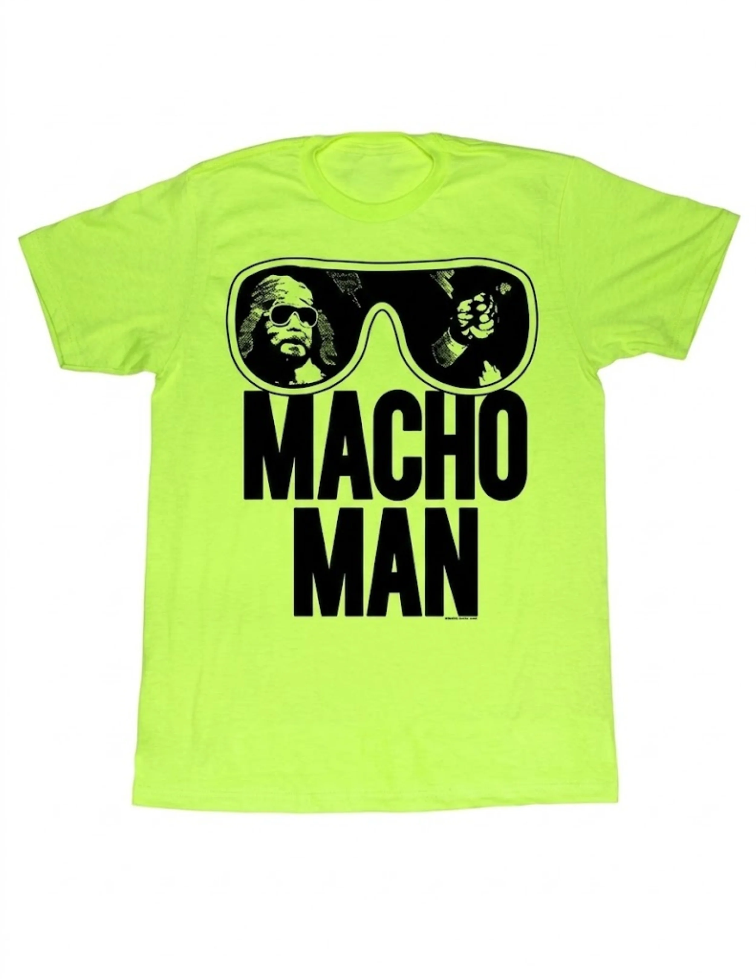WWE Old School Macho Man 1980s Unisex Replica Halloween Cosplay Costume T-Shirt - Image 2