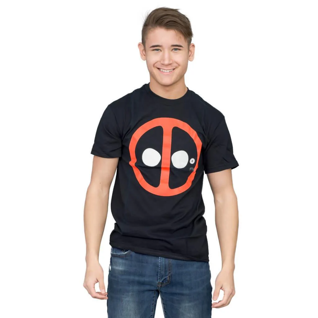 X-Men Deadpool Icon Black T-shirt - Image 2