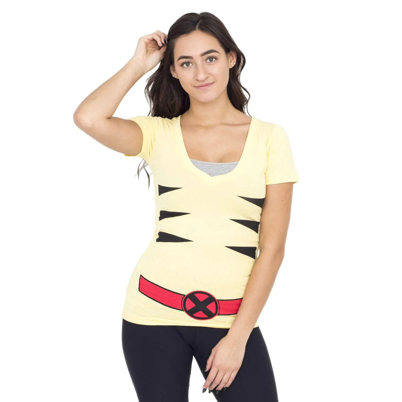 X-men Wolverine V-neck T-shirt - Image 2