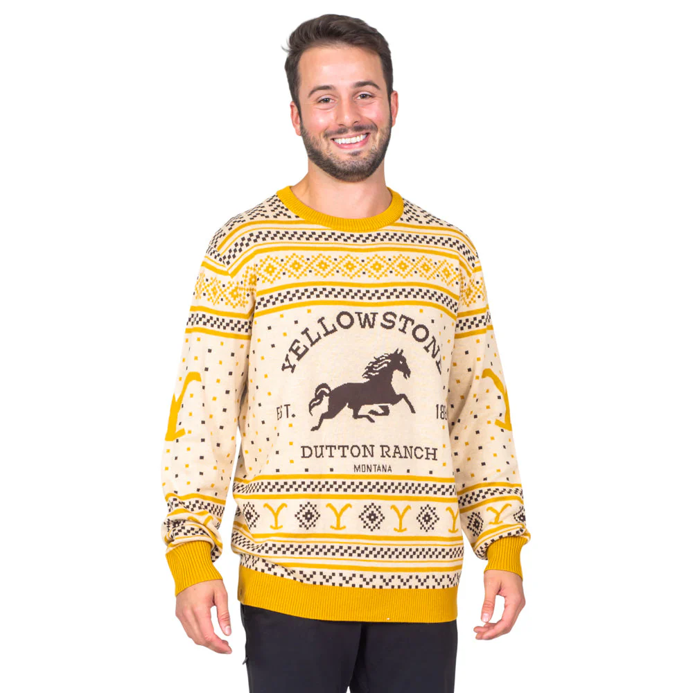 Yellowstone Dutton Ranch Sweater - Image 2