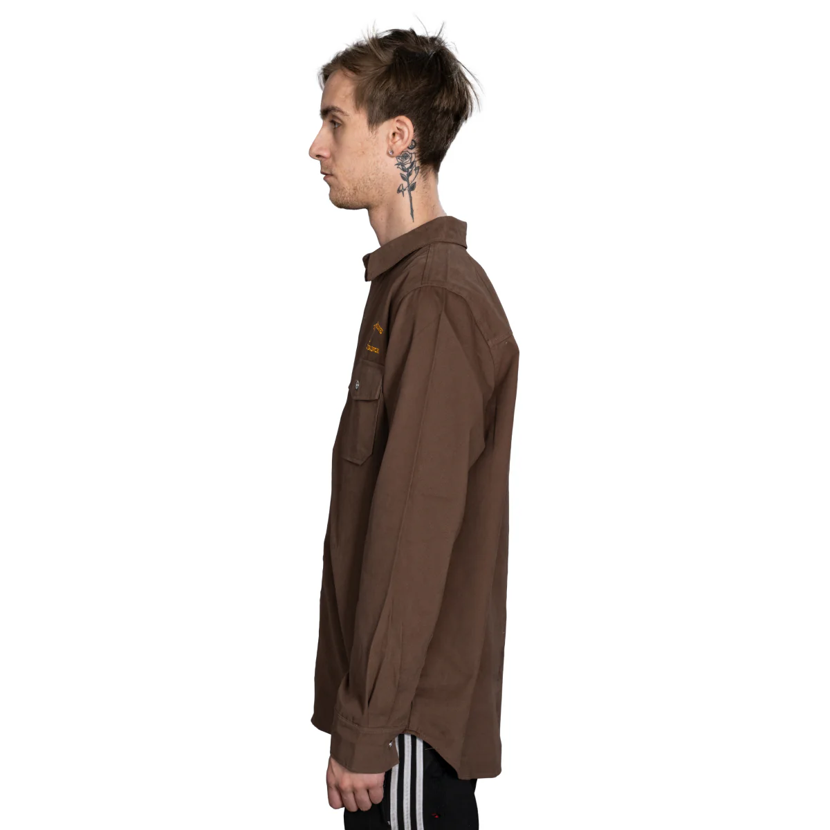 Yellowstone Dutton Button Up Ranch Work Shirt Halloween Costume Cosplay - Image 3
