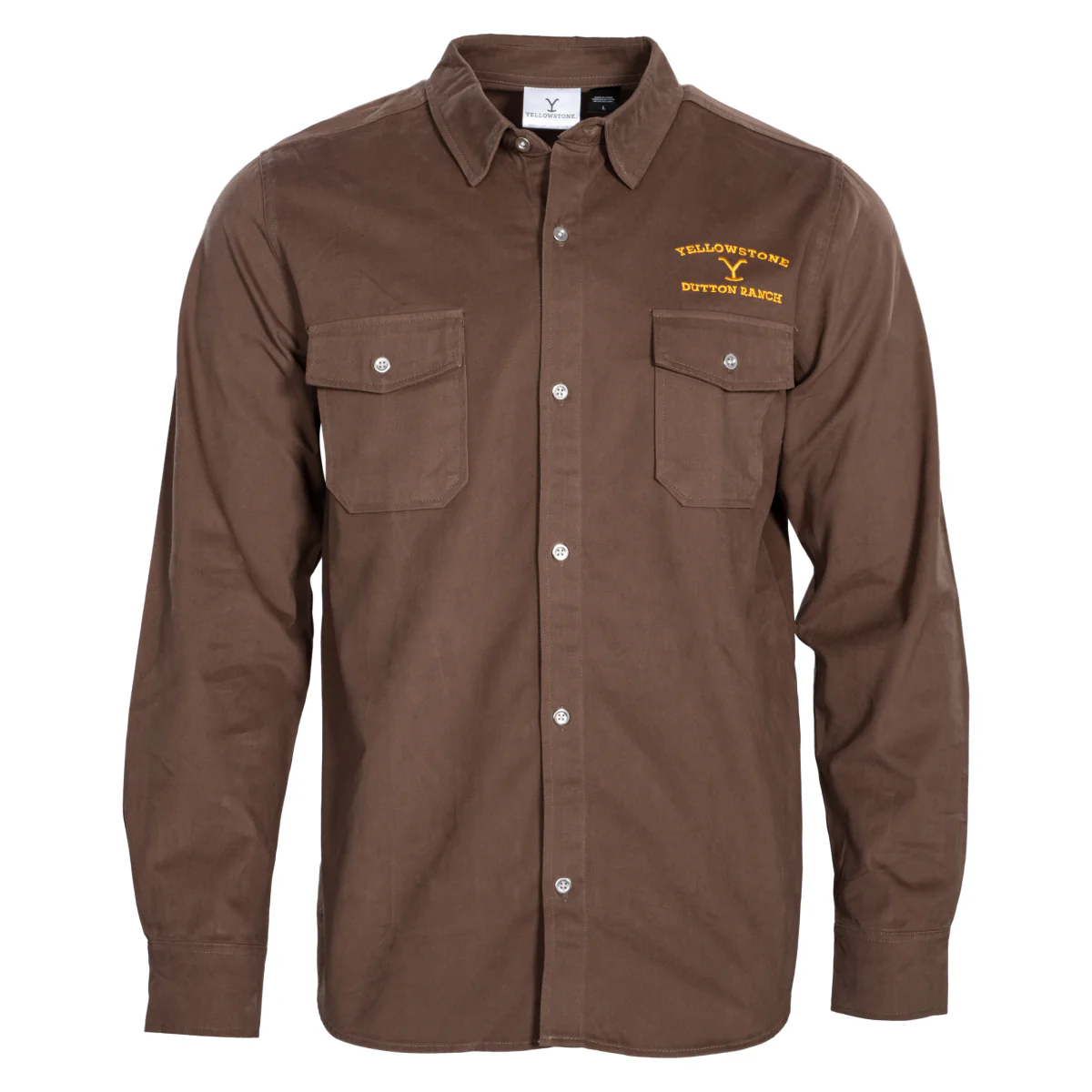 Yellowstone Dutton Button Up Ranch Work Shirt Halloween Costume Cosplay - Image 5