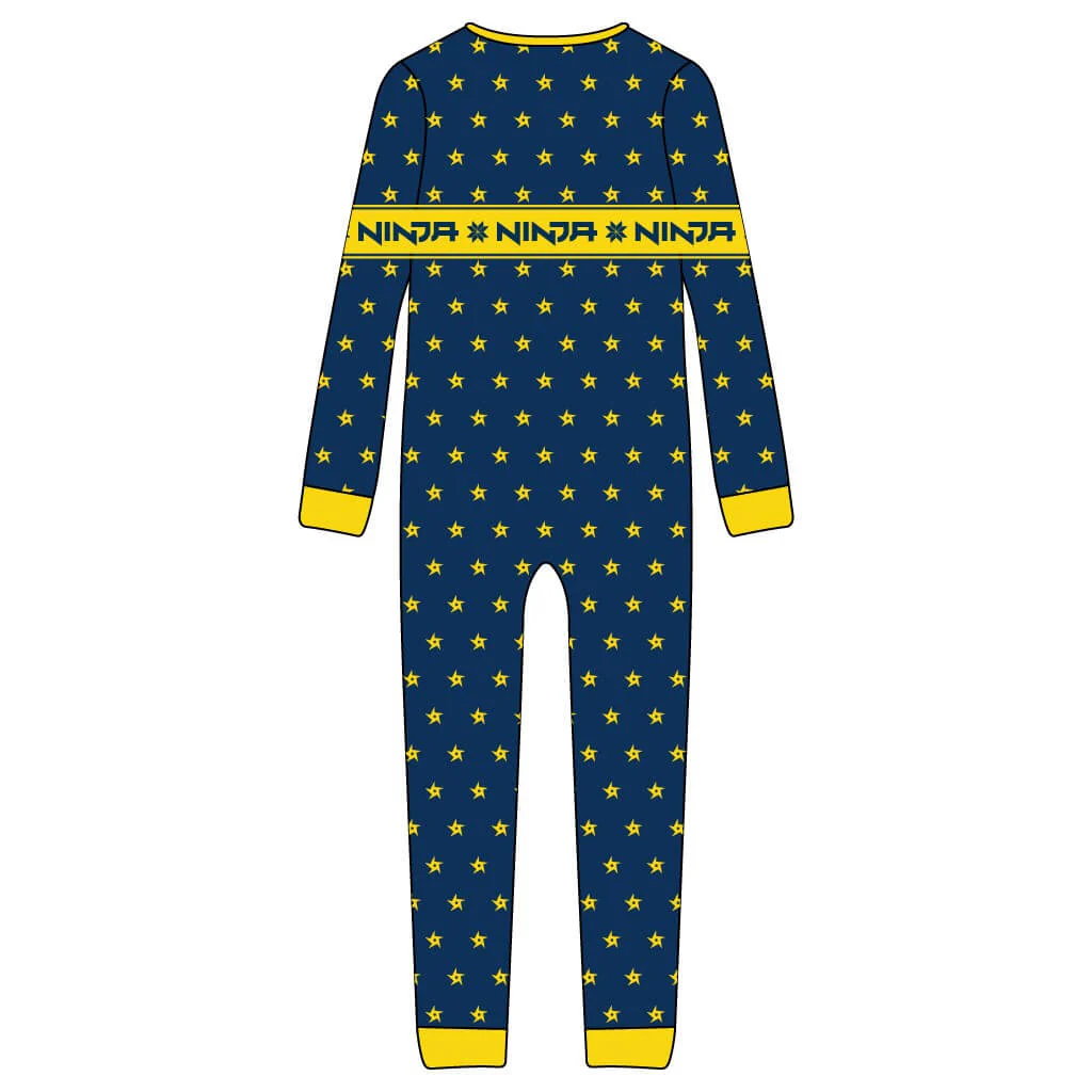 Youth Fortnite Ninja Christmas Pattern Jumpsuit - Image 2