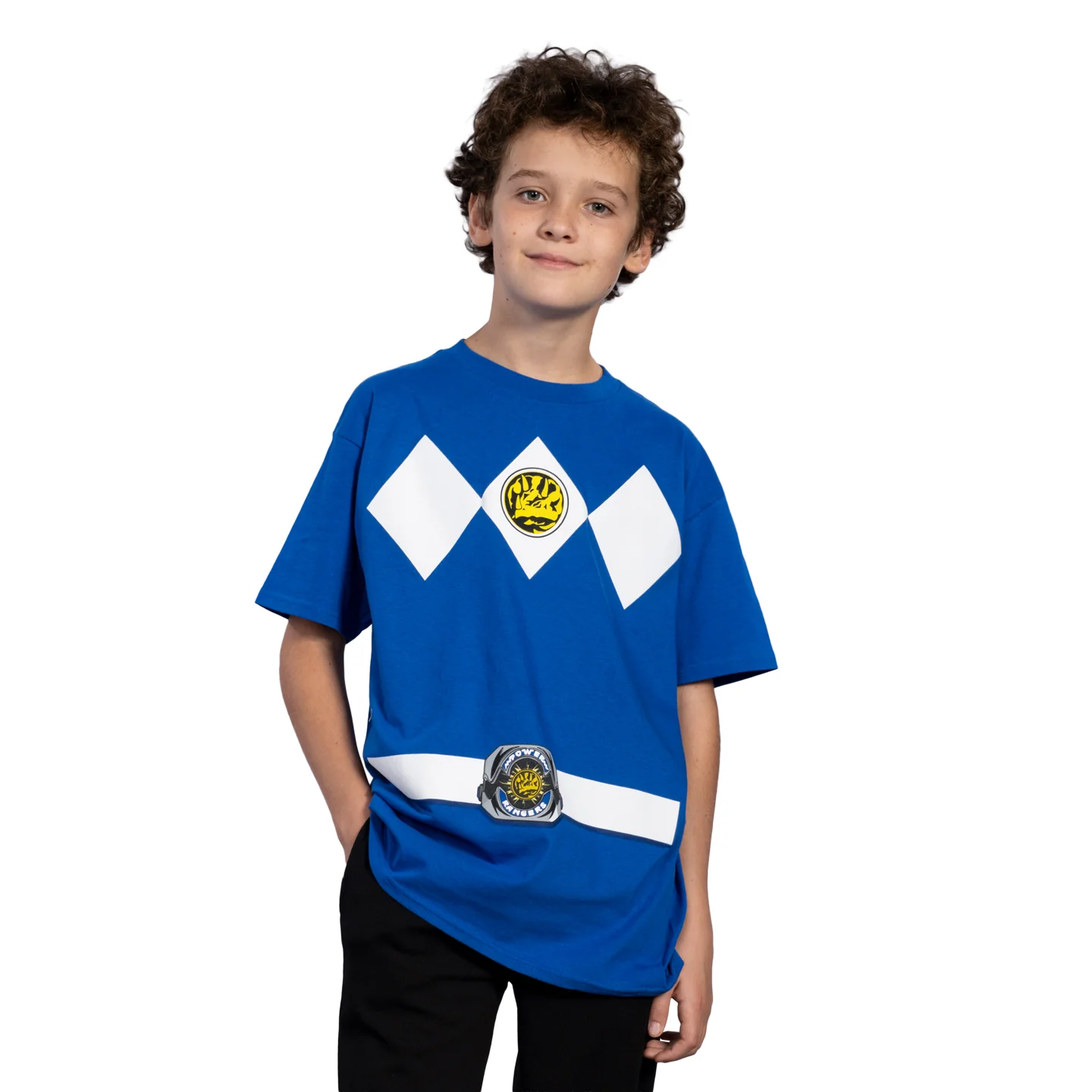 Youth Unisex Power Rangers Halloween Cosplay Costume T-Shirt