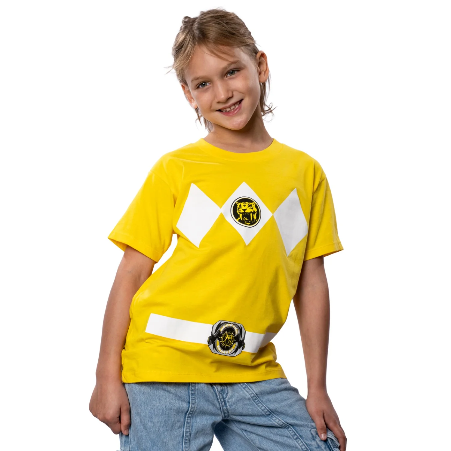Youth Unisex Power Rangers Halloween Cosplay Costume T-Shirt - Image 6