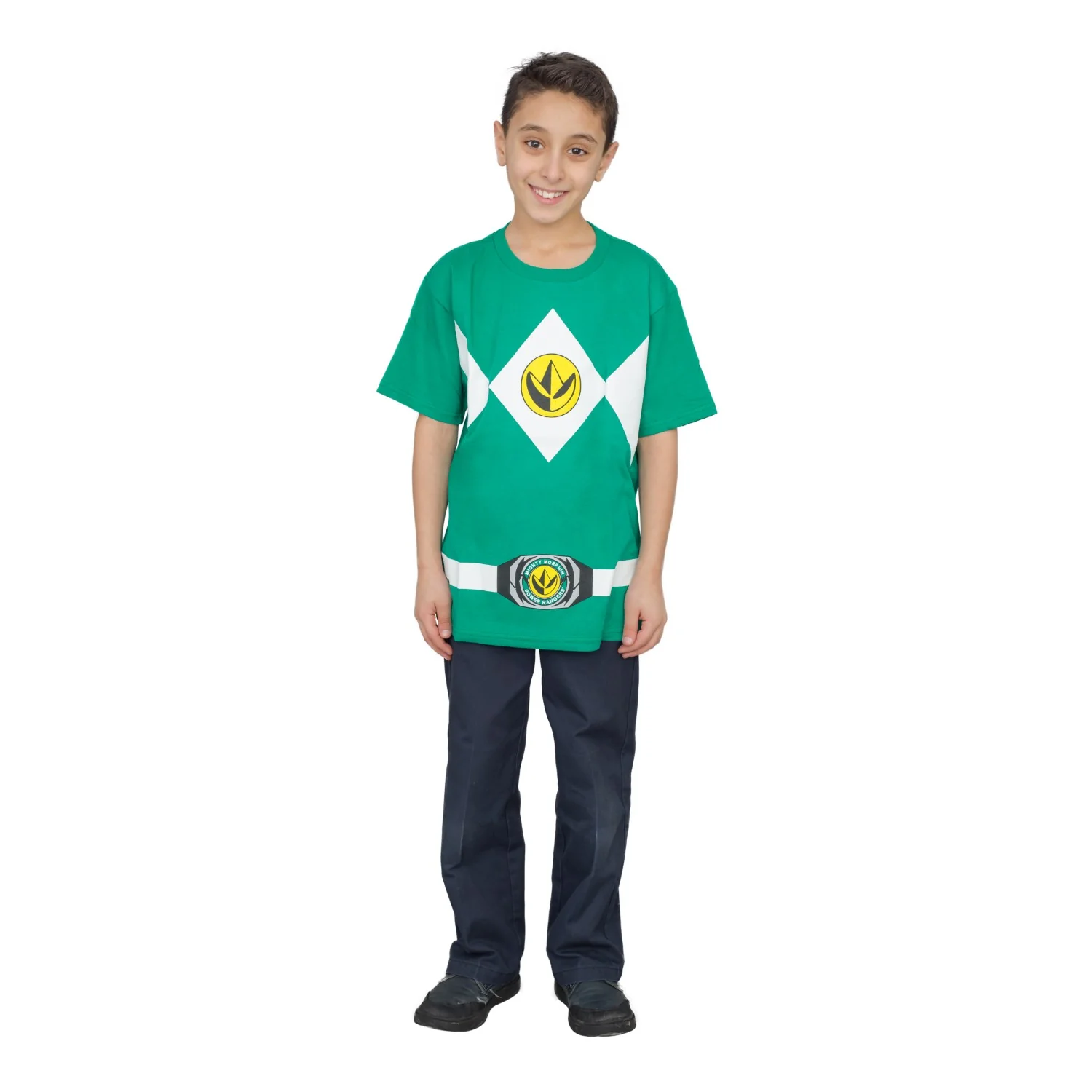 Youth Unisex Power Rangers Halloween Cosplay Costume T-Shirt - Image 7