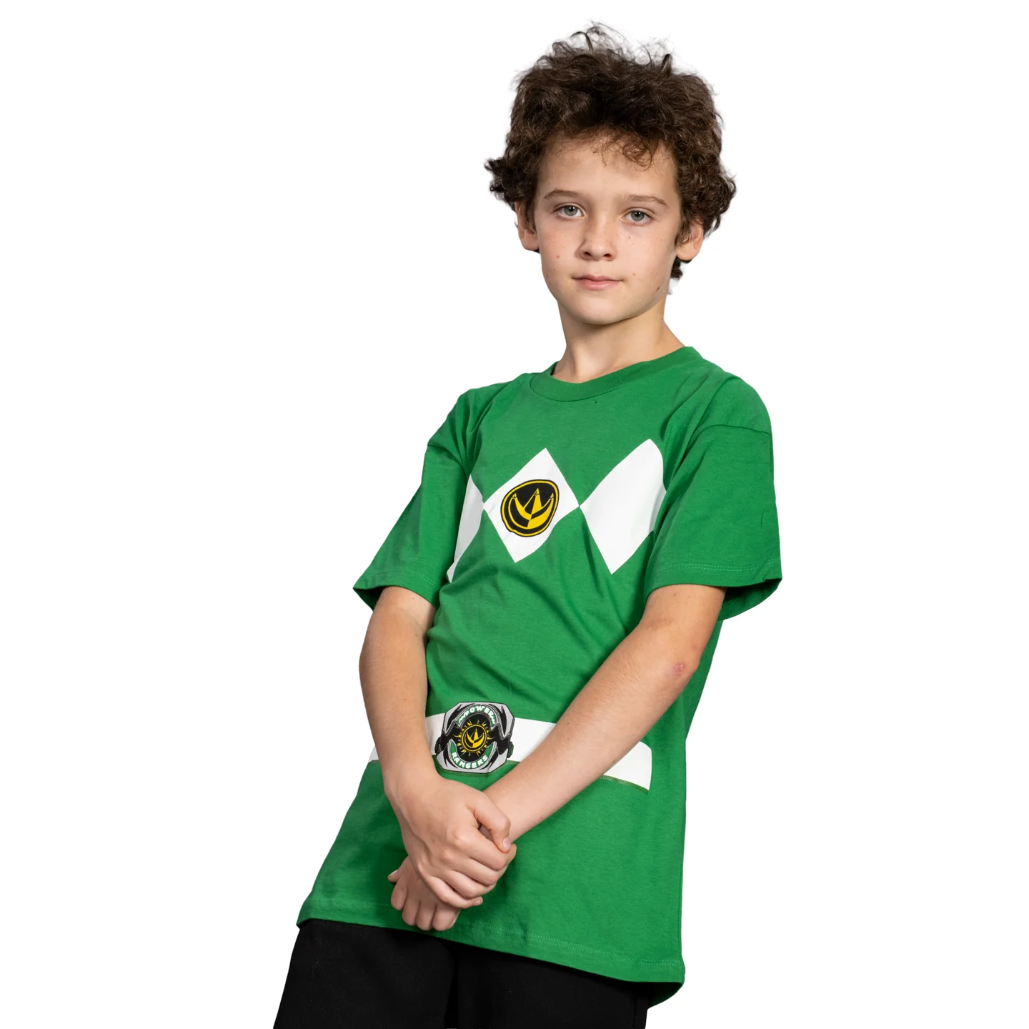 Youth Unisex Power Rangers Halloween Cosplay Costume T-Shirt - Image 8