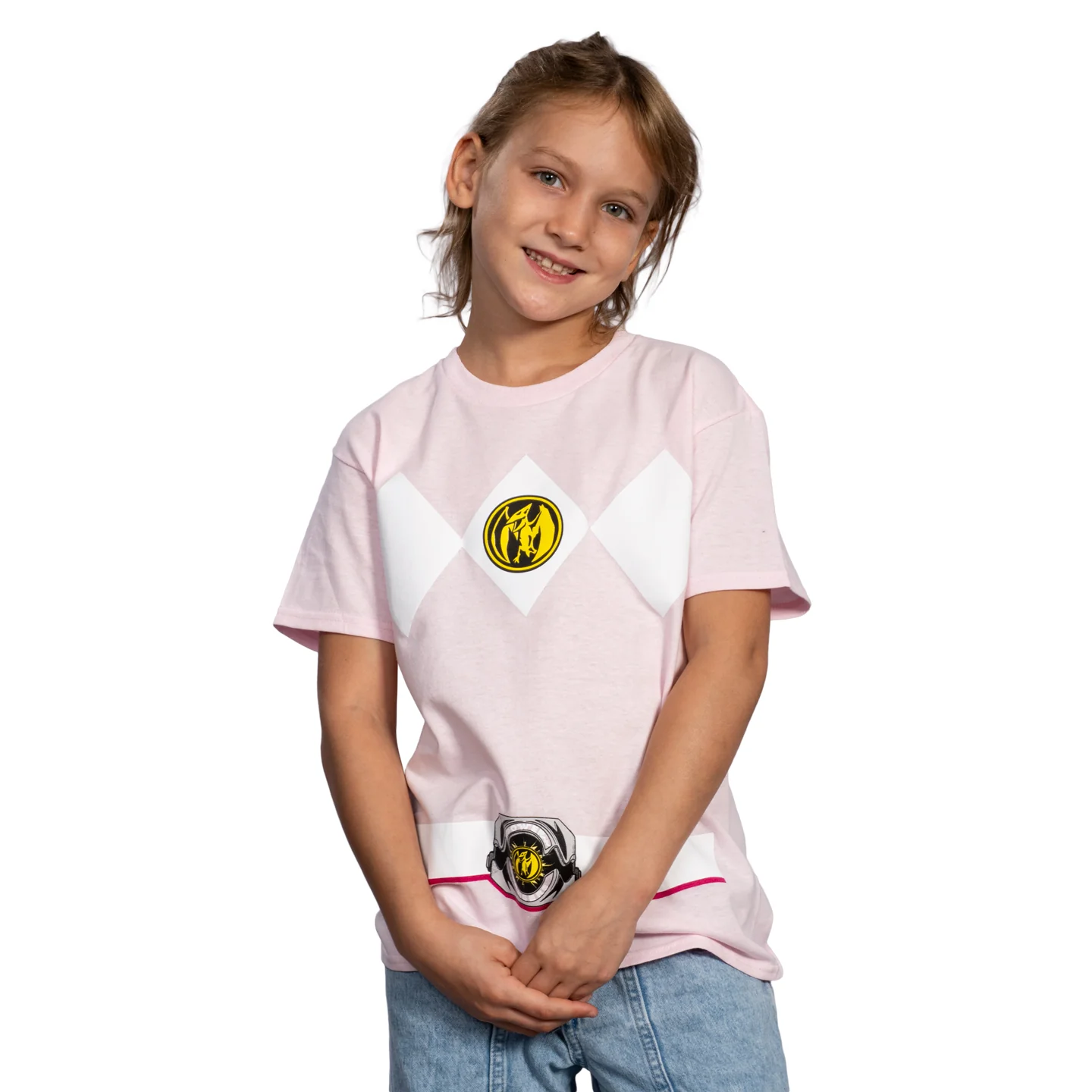 Youth Unisex Power Rangers Halloween Cosplay Costume T-Shirt - Image 9